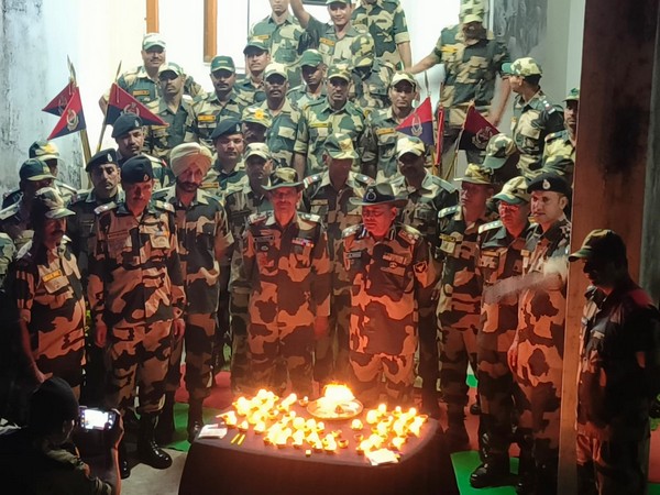 BSF Meghalaya Troops Celebrate Diwali with Unyielding Dedication