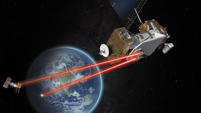 NASA's LCRD mission transmits first laser beams from space