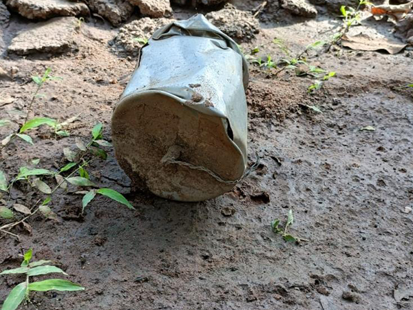 Security forces recover huge cache of explosives in Mizoram's Siaha