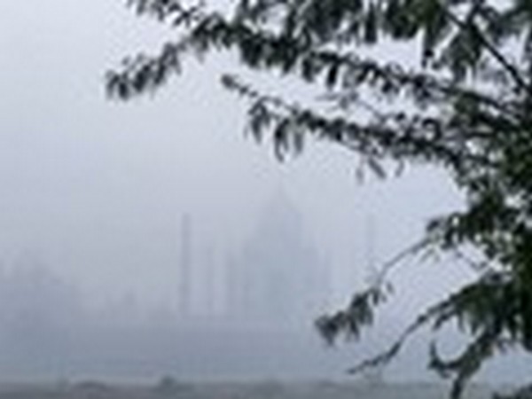 Dense Fog Blankets Agra, Taj Mahal Shrouded in Haze