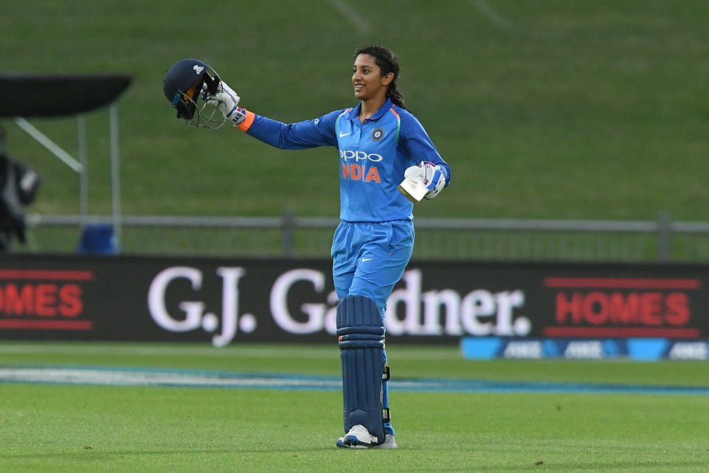 Smriti Mandhana now number one in Women's ICC ODI batting ranking