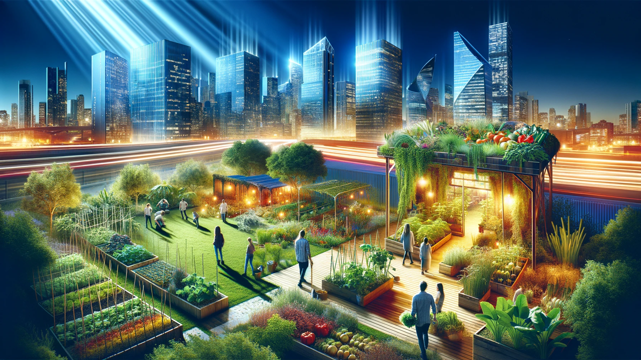 Green in the City: Urban Agriculture's Quest for Food Security and Sustainability