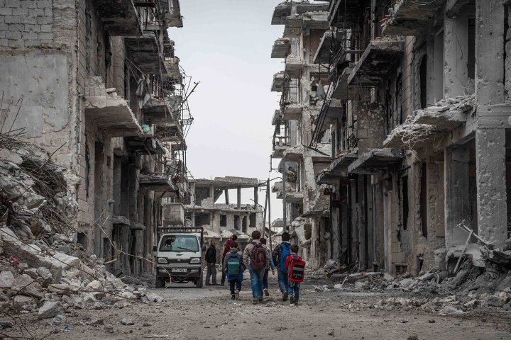 Syria says insurgent shelling kills 6 civilians in northwest 