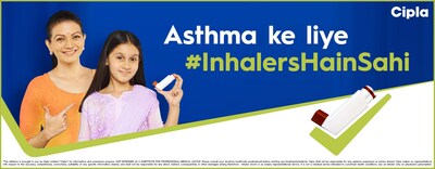 CIPLA CONTINUES ITS MISSION TO IMPROVE ASTHMA AWARENESS WITH #INHALERSHAINSAHI CAMPAIGN