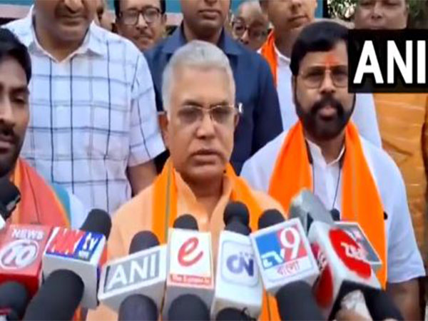BJP's Dilip Ghosh vows caution after Election Commission censured his remark against WB CM Banerjee