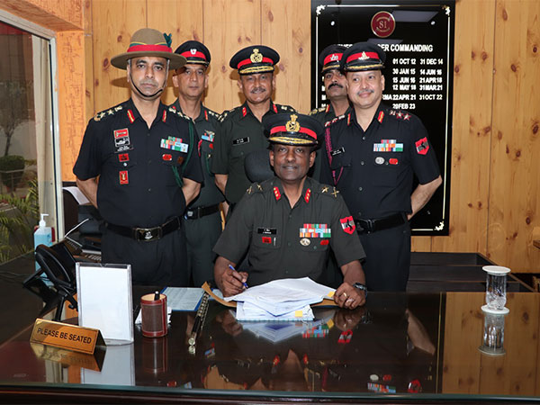 Major General Sridhar assumes charge as 55th General Officer Commanding of Hells' Angels