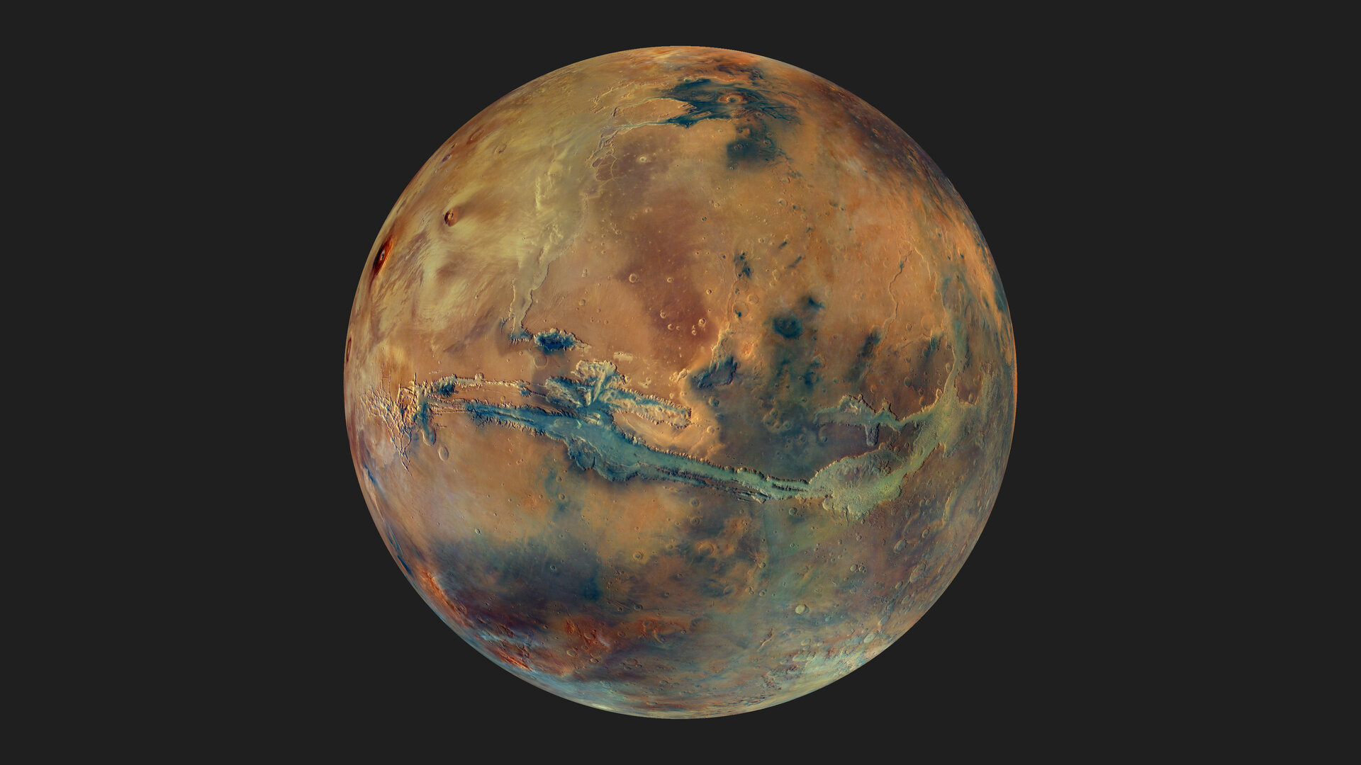 Mars as never seen before: Check out this spectacular new view of the Red Planet 