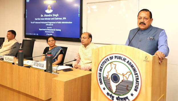 IIPA's 50th Advanced Programme: Dr. Jitendra Singh Inspires Defence and Civil Services
