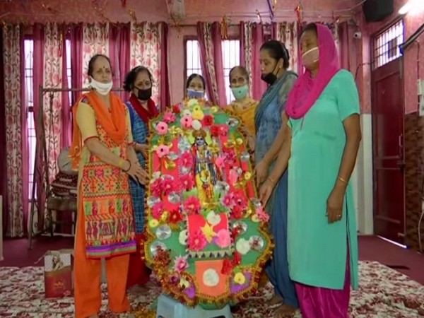 Chandigarh women prepare 7-feet-long eco-friendly rakhi for Lord Hanuman's statue 