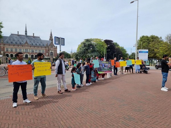 Netherlands: Baloch activists protest against killings in fake encounters in Balochistan