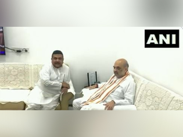 West Bengal Leader of Opposition Adhikari meets Union Home Minister Shah