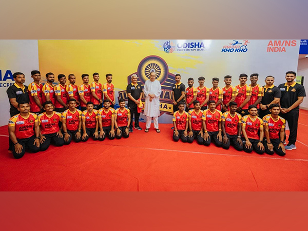 Jersey of Odisha Juggernauts for Ultimate Kho Kho League unveiled by Odisha CM Patnaik