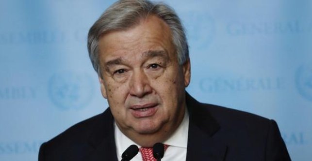 UN chief urges nations to work together across borders on major challenges