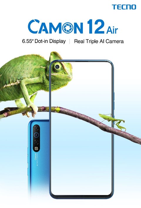 TECNO Mobile launches CAMON 12 series with upgraded AI camera