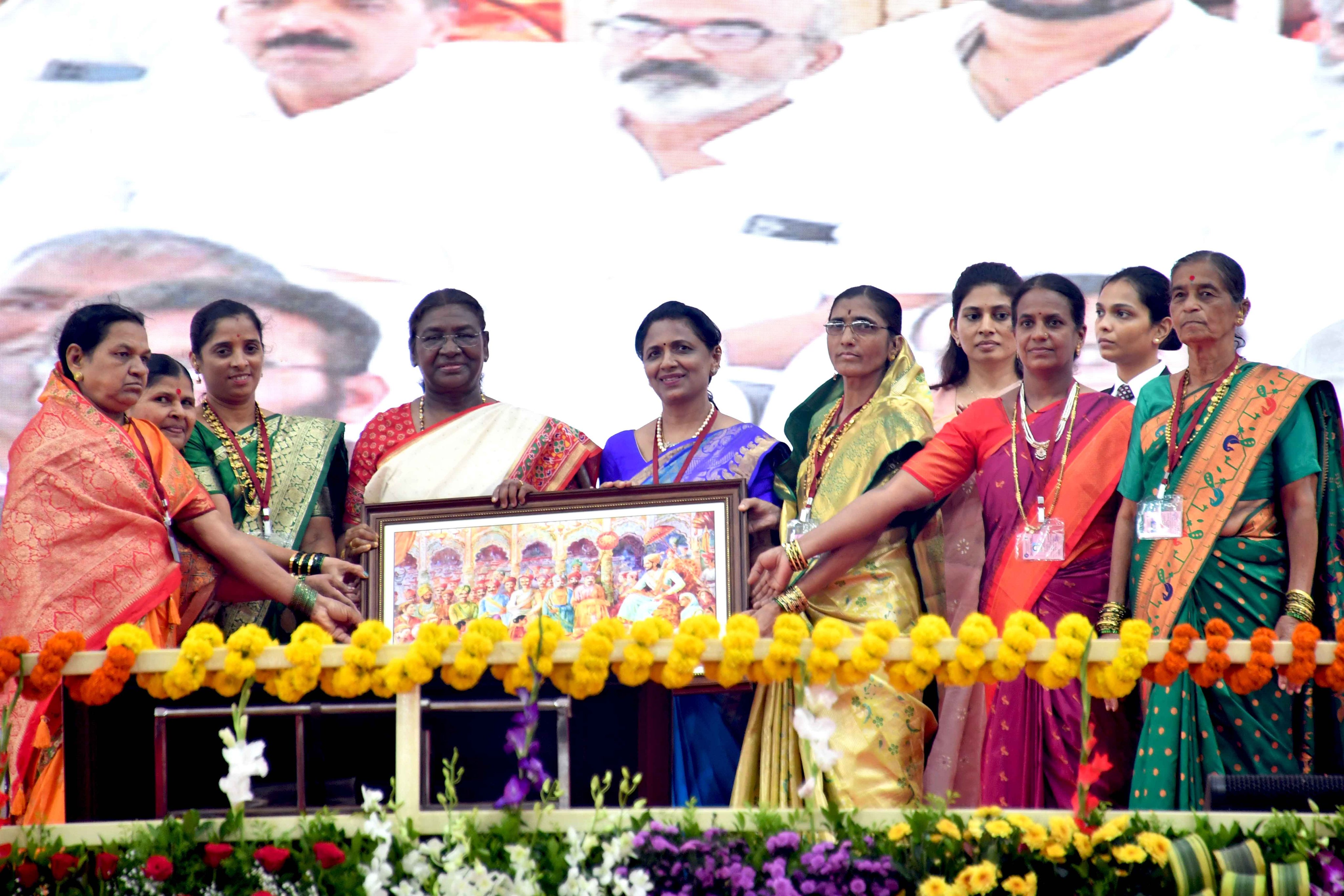 President Highlights Role of Cooperatives in Nation's Development at Shri Warana Women Cooperative's Golden Jubilee