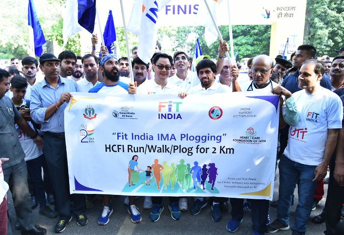 Nationwide Clean India campaign culminates with Fit India Plog Run