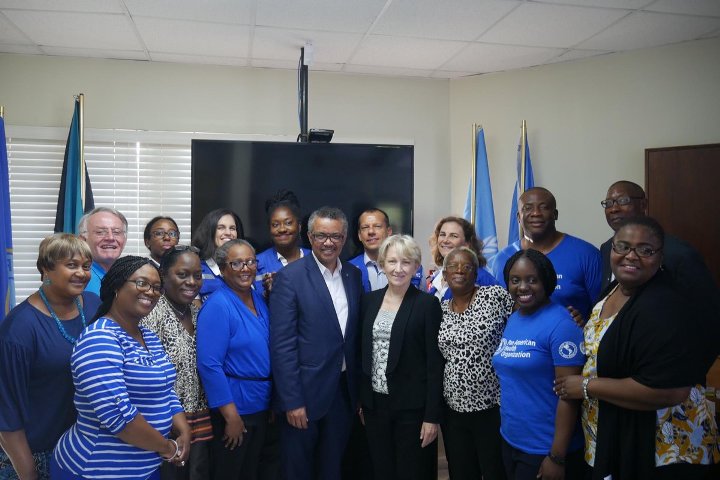 WHO chief applauds Bahamas's efforts to mitigate damage caused by hurricane
