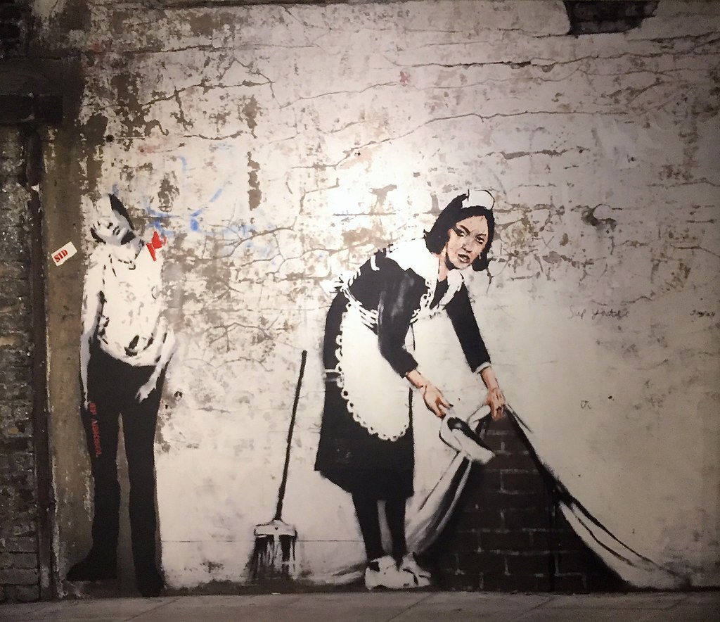 Banksy takes aim at British life in suburban 'homewares' shop