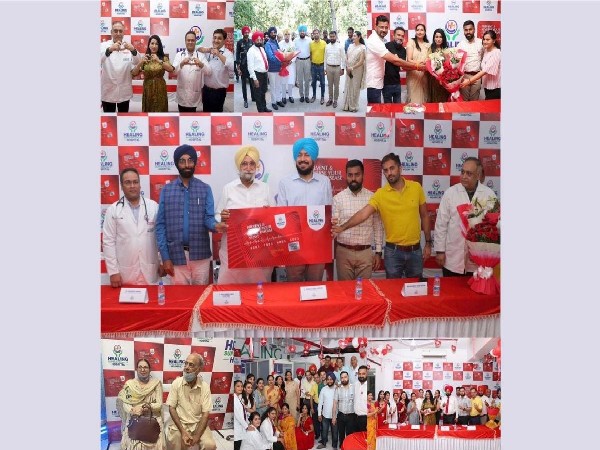 Healing Heart Card launched by Deputy CM Sukhjinder Singh Randhawa at Healing Super Speciality Hospital Chandigarh on the occasion of World Heart Day