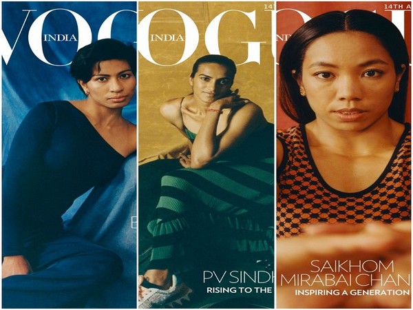 Vogue India celebrates Tokyo 2020 stars as Lovlina Borgohain, PV Sindhu, Mirabai Chanu feature on cover
