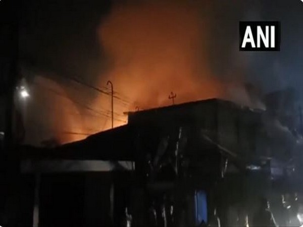 Massive Fire Guts Three Shops in Jorhat, Assam