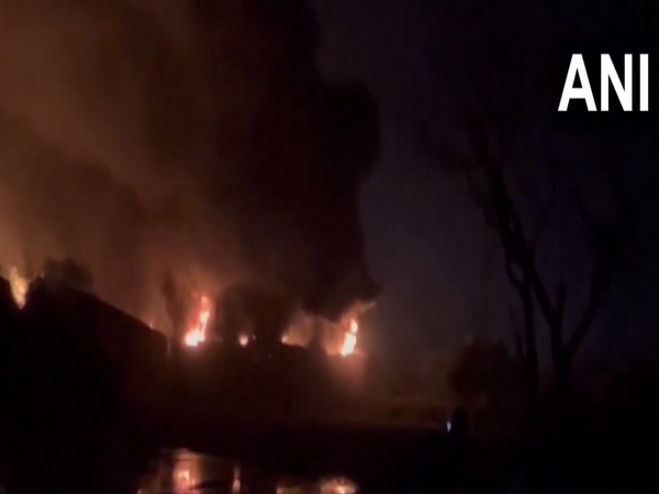 Blaze Erupts in Delhi Warehouse: Firefighters Battle Flames