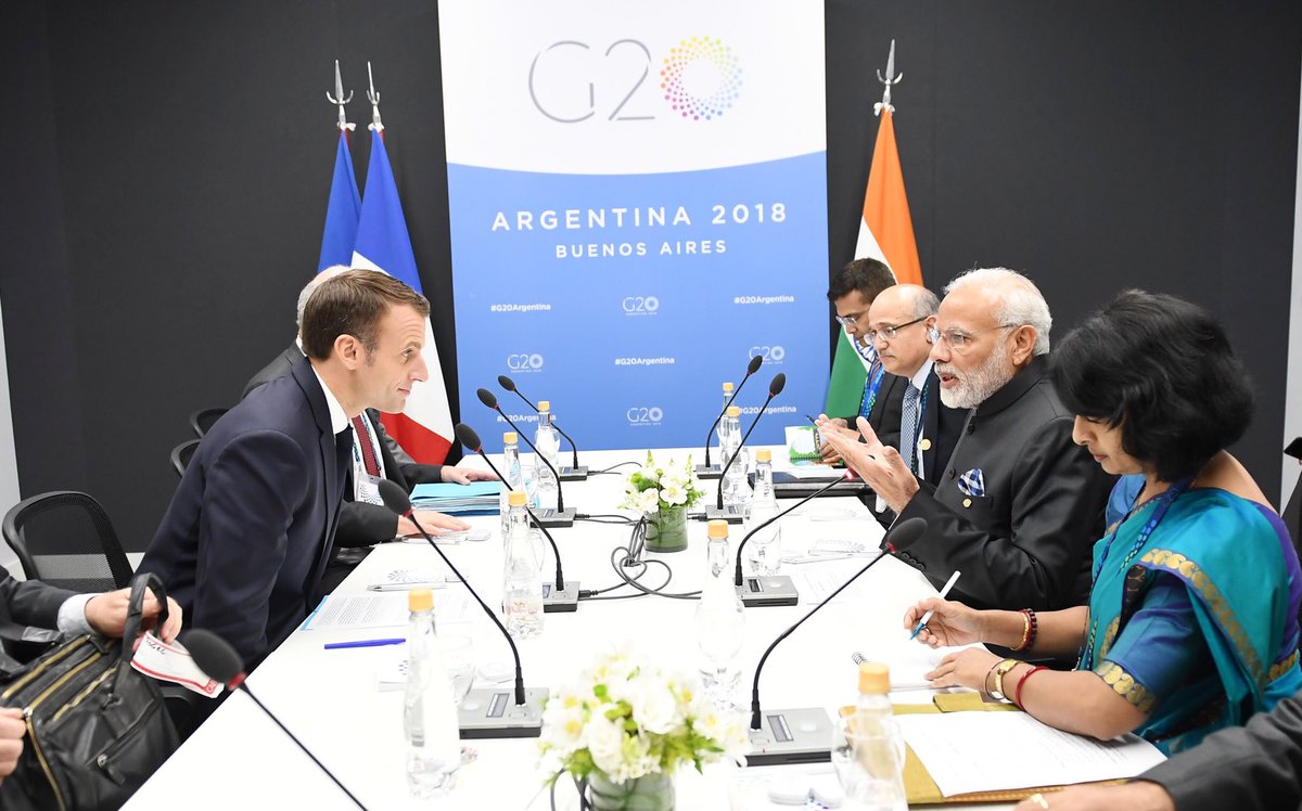 PM Modi holds bilateral meeting with Macron on sidelines of G20 summit
