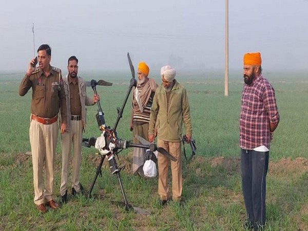 Hexacopter drone with 5 kg heroin found near India-Pakistan border in Punjab's Tarn Taran