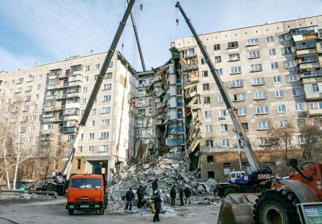 37 bodies recovered from rubble of collapsed Russian apartment block