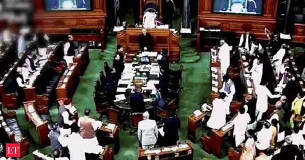 Lok Sabha adjourned till noon amid continued protests