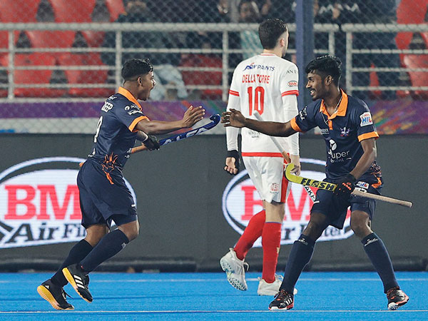 UP Rudras Dominate Soorma Hockey with a 3-0 Victory in Rourkela