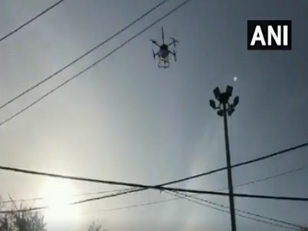 Municipal Corporation conducts sanitisation drive in Delhi's Narela area  through drones