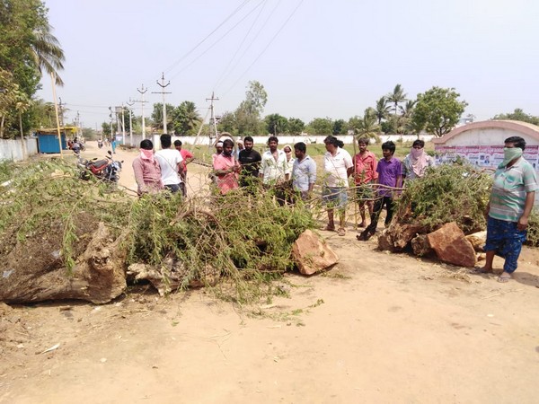 Andhra's Atkuru village blocks road to village amid coronavirus outbreak