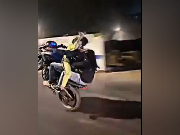 Mumbai biker arrested days after video of 'wheelie' stunt went viral on social media