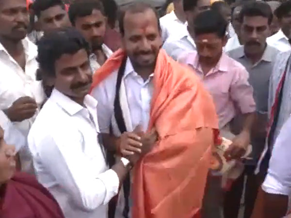 Tamil Nadu: AIADMK's P Karuppaiah kicks off Lok Sabha election campaign in Trichy