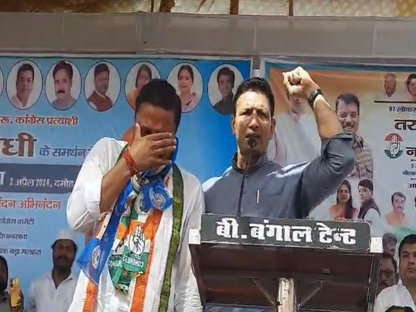 MP: Damoh Congress candidate tears up while campaigning, BJP rival calls it 'political stunt'