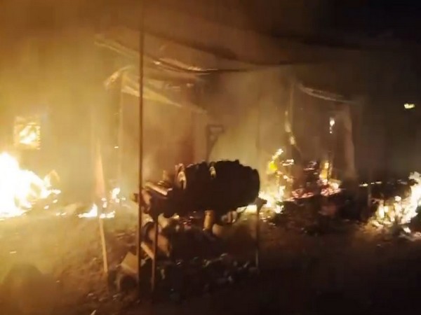 Andhra: Several shops gutted in Nellore market fire 