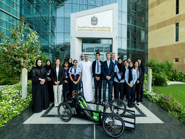 Ministry of Energy and Infrastructure supports UAE's electric vehicle engineers of future
