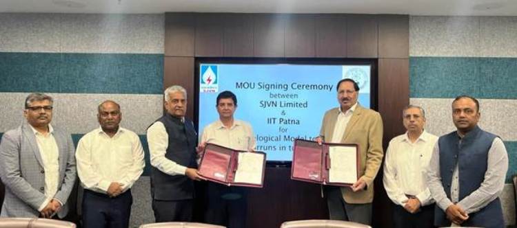SJVN signs MoU with IIT Patna to use advanced geological models in tunnelling projects