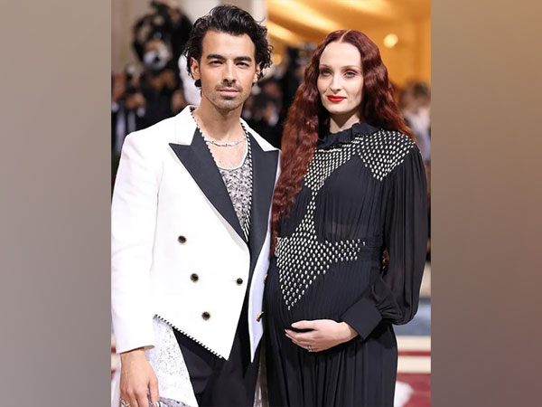Pregnant Sophie Turner flaunts baby bump at Met Gala red carpet alongside husband Joe Jonas