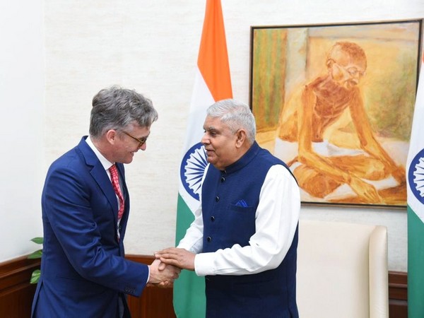 British High Commissioner to India calls on Vice President Dhankar to discuss preparation for King's coronation