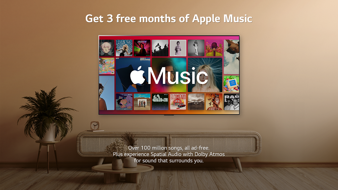 LG offering three months of Apple Music free to Smart TV users worldwide