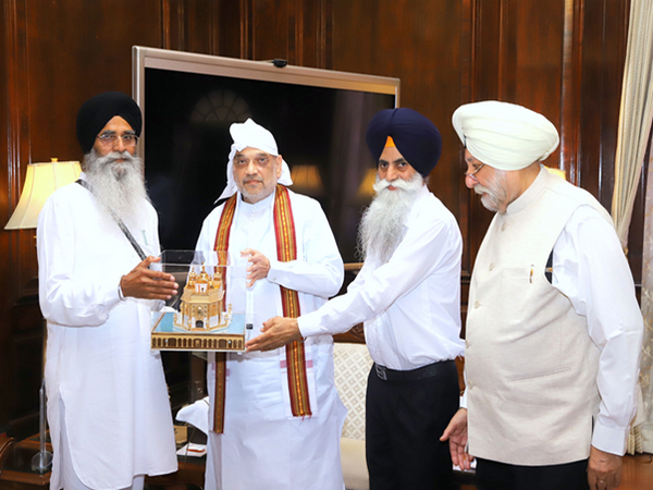SGPC delegation meets Union Home Minister Amit Shah in New Delhi