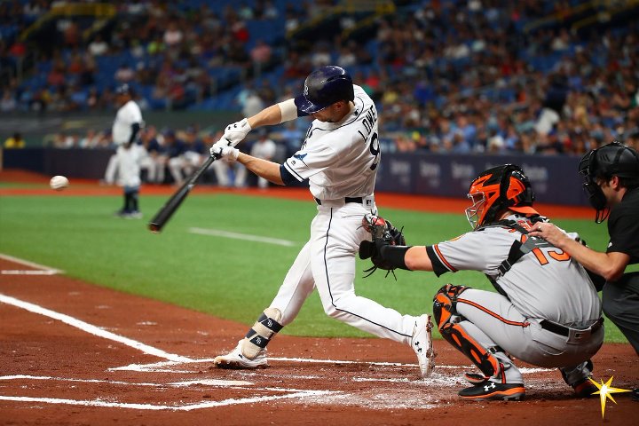 Rays belt 4 homers, top A's in AL wild-card game
