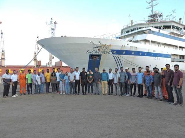 Bangladesh and Mauritius embark onboard India’s research vessel ‘Sagar Nidhi’ 