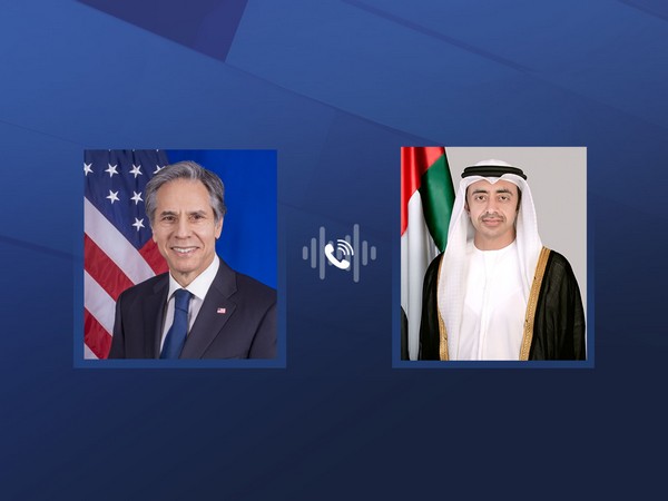 UAE: Abdullah bin Zayed, Antony Blinken discuss regional developments, efforts to reach ceasefire in Gaza