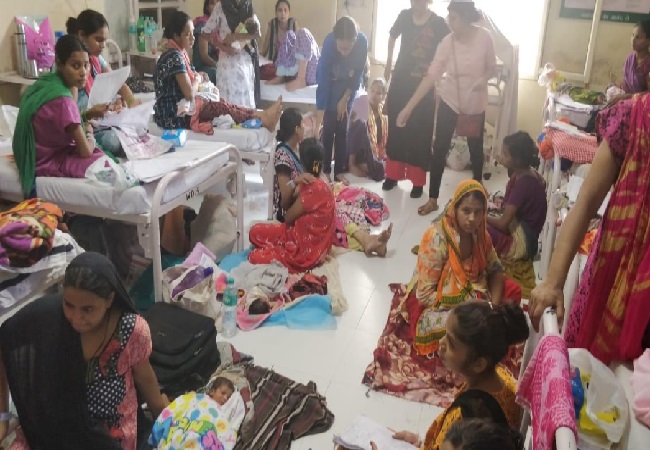 Mothers, babies sleep on floor at Safdarjung Hospital; authorities want 'one patient-one bed' policy