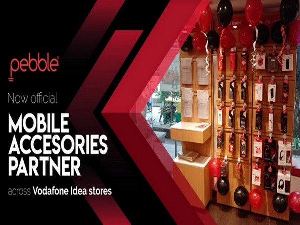 Pebble announces its strategic partnership with Vodafone - Idea stores, for its mobile accessories