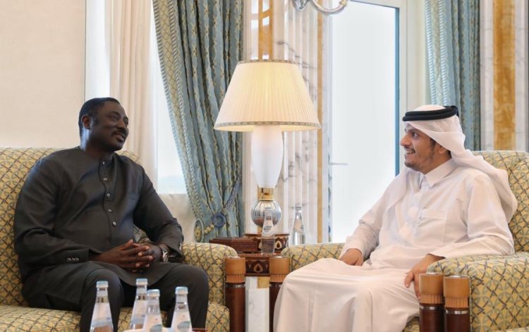 Foreign Ministers of Qatar and Gambia review bilateral cooperation relations