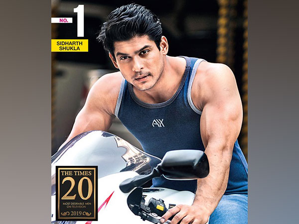 Sidharth Shukla is The Times Most Desirable Man on TV 2019